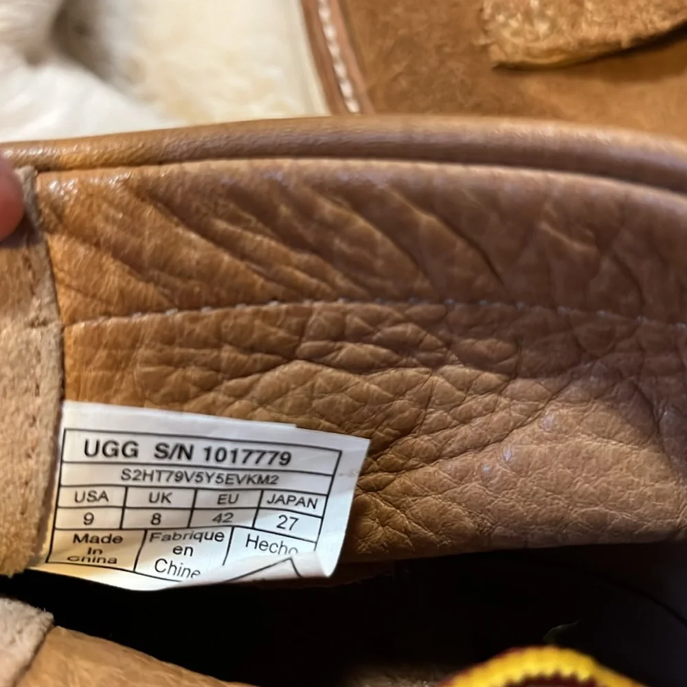 Ugg Australia Mens SZ 9 Vestmar Boots Chestnut 1017779